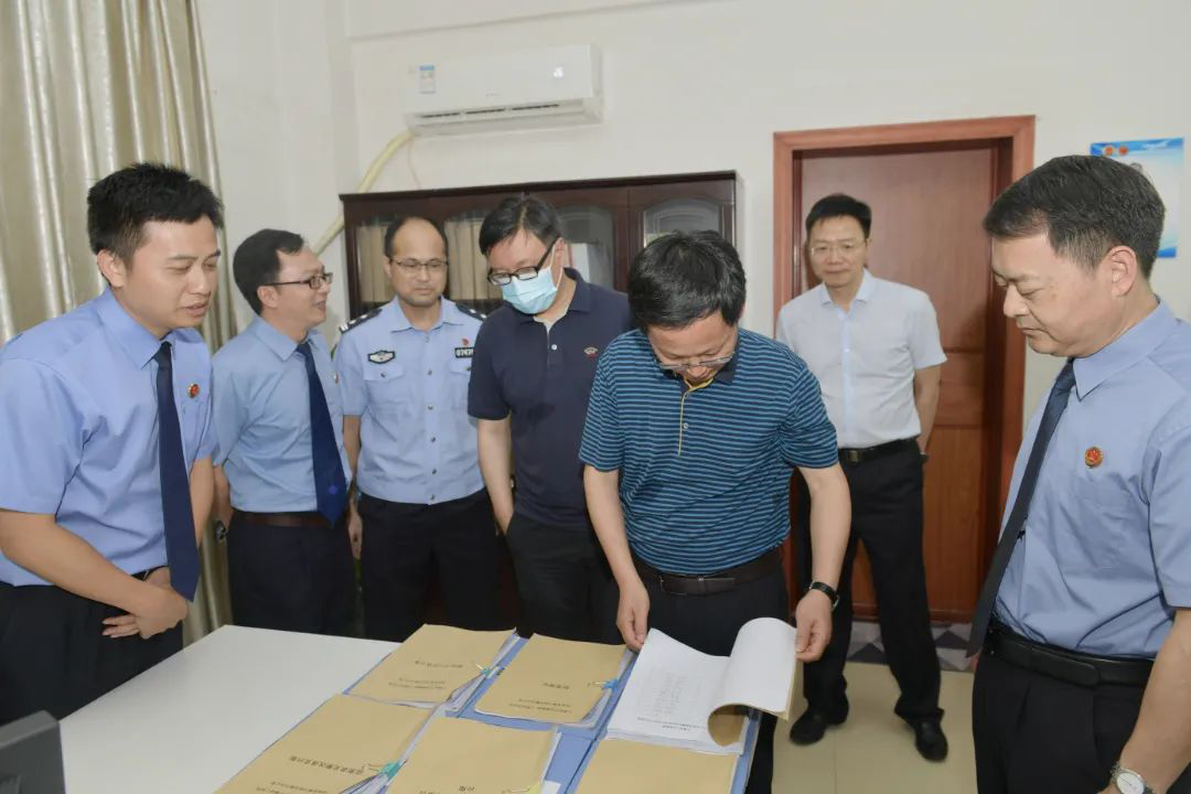 最高人民检察院第一检察厅厅长苗生明深入赣州调研指导